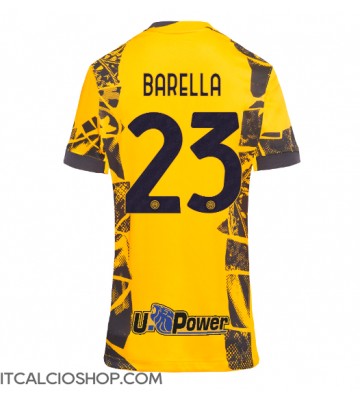 Inter Milan Nicolo Barella #23 Terza Maglia Femmina 2024-25 Manica Corta